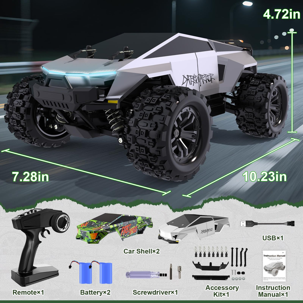 Innofans gift-pack RC car suitable for birthdays and celebrations