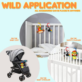 Innofans Seat Attachment Buckle ensures secure, adjustable toy placement.
