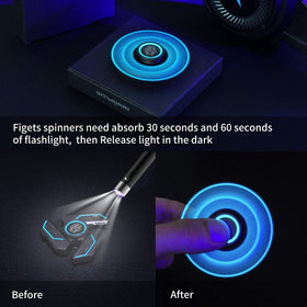 INNÔPLUS fidget spinner anti-stress tool supports calm moments during work or travel.