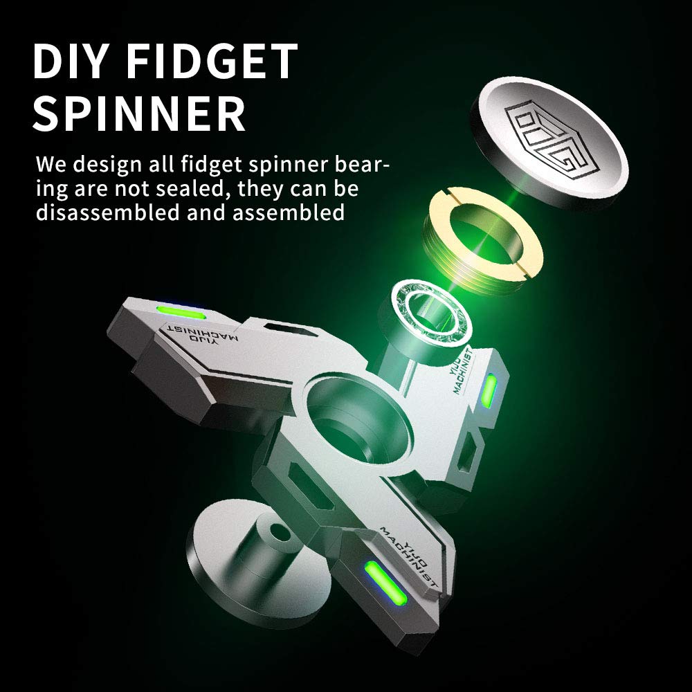 INNÔPLUS fidget spinner compact pocket size fits easily in a pocket.