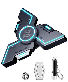 INNÔPLUS fidget spinner glows in the dark after light exposure for calm evenings.