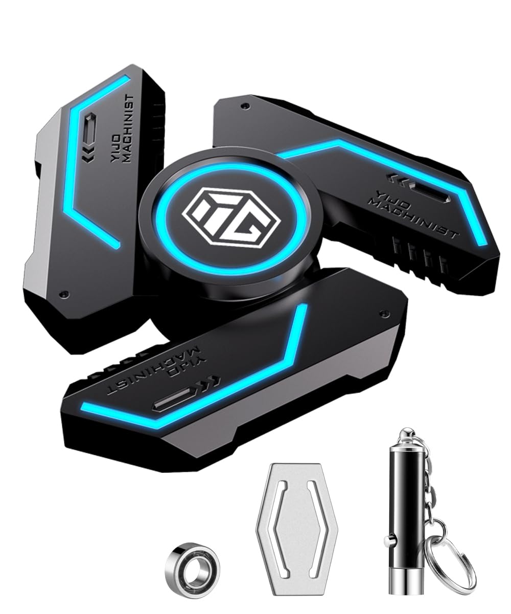 INNÔPLUS fidget spinner glow in dark for nighttime visibility and calming play.
