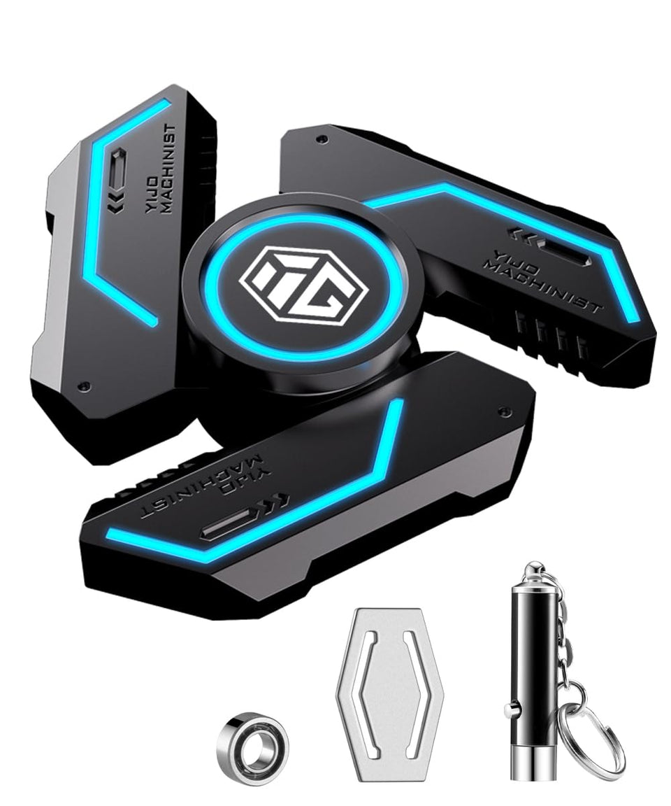 INNÔPLUS fidget spinner glow in dark for nighttime visibility and calming play.