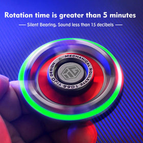 INNÔPLUS fidget spinner with polished zinc alloy body for durability