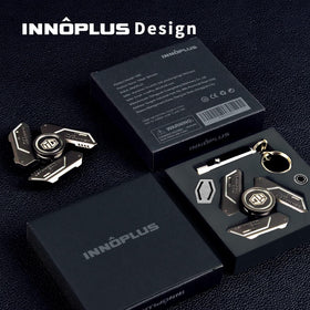 INNÔPLUS fidget spinner with silent bearing stays quiet and portable for focus.
