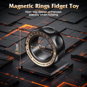 INNÔPLUS fidget spinner stainless steel shine enhances visual appeal during use.