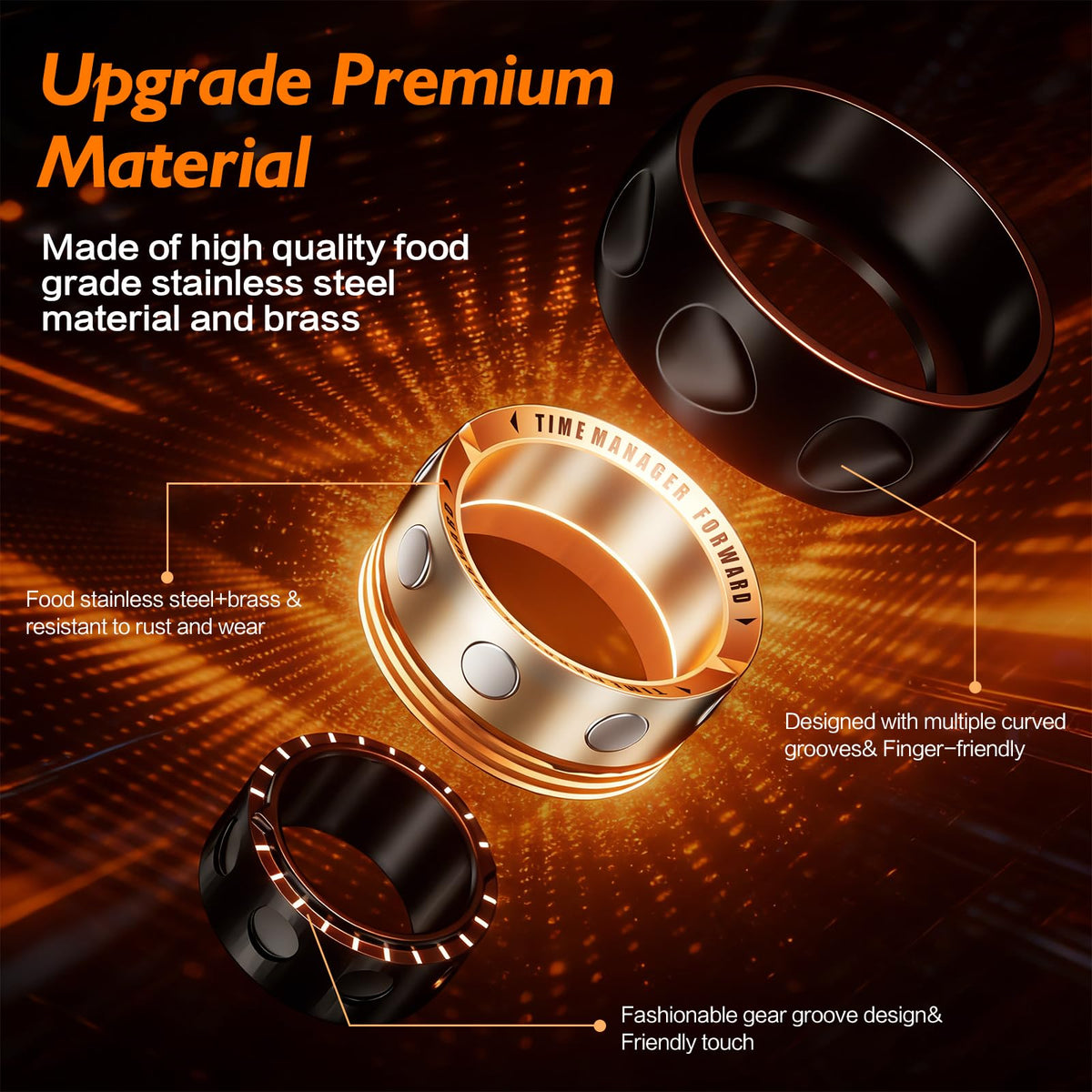 INNÔPLUS water-drop anti-slip design enhances grip during use.