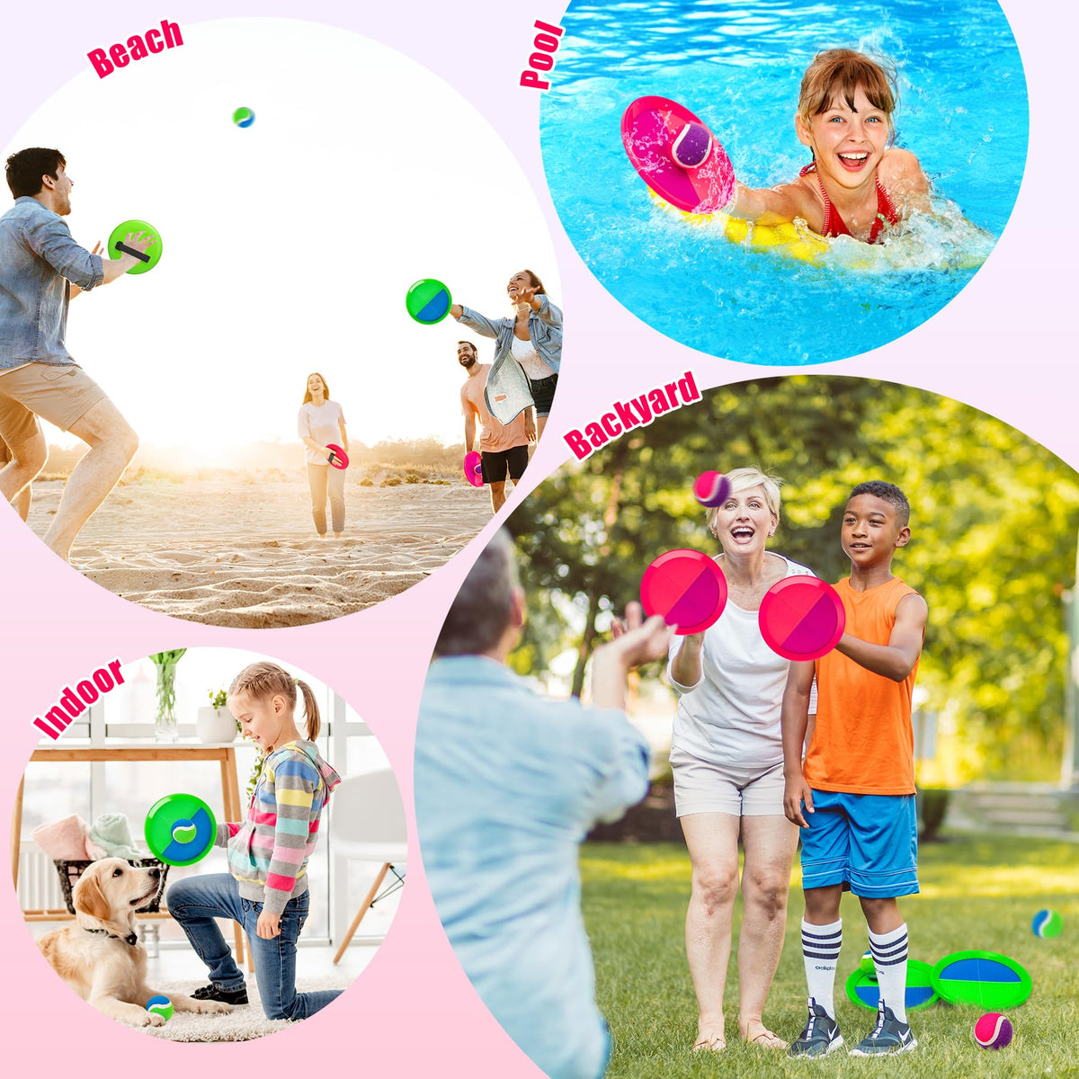 Innotoys Toss and Catch balls, soft and easy to grip for beginners