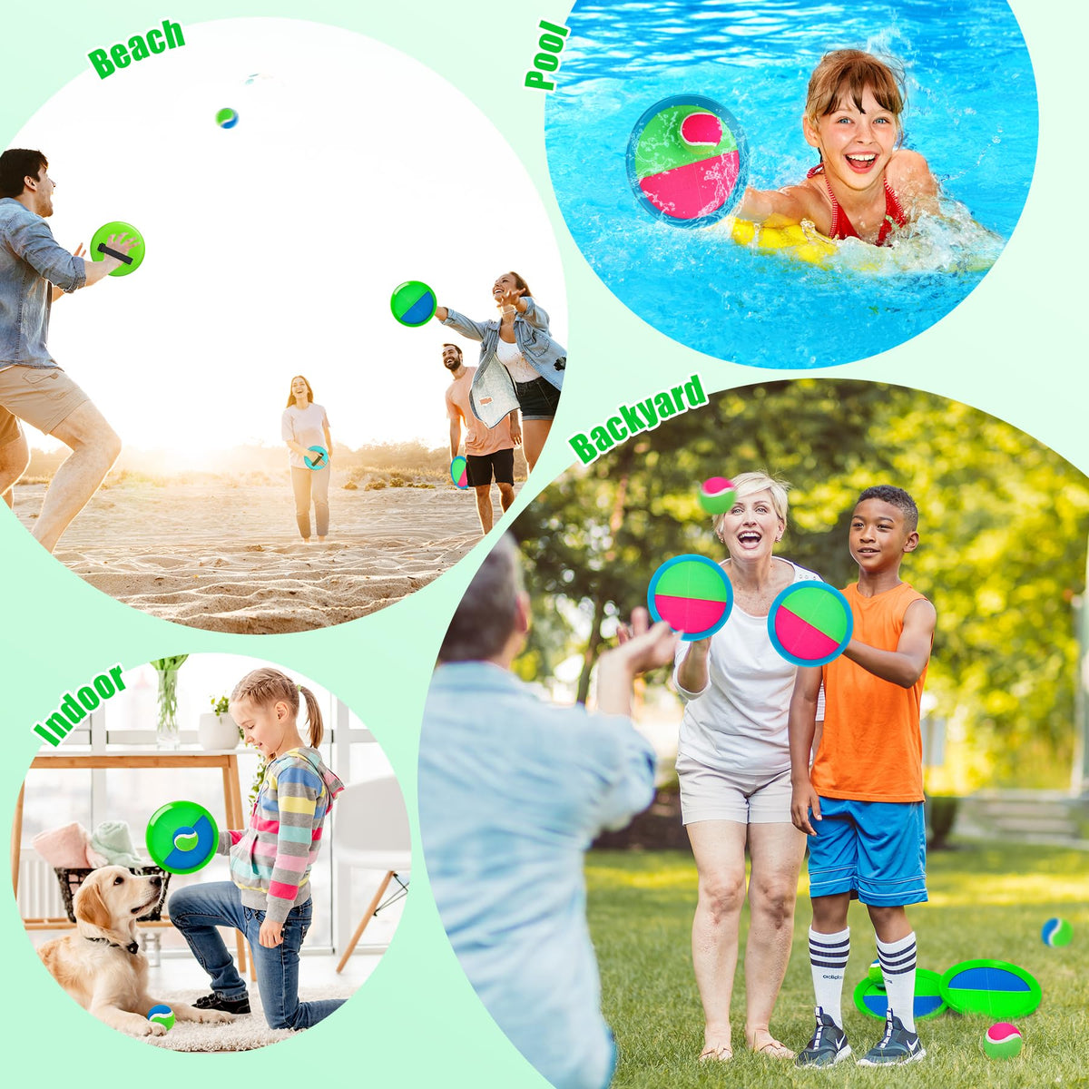 Innotoys toss and catch balls ready for easy grip play
