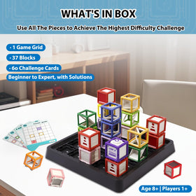 Innovakids Laser Maze two-player mode promotes teamwork and friendly competition.