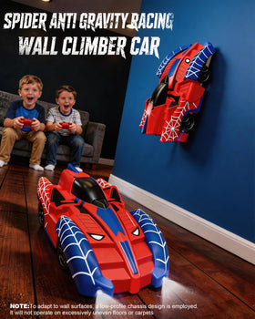 Innovakids Spider LED-light RC car highlights striking lights for nighttime curb appeal.