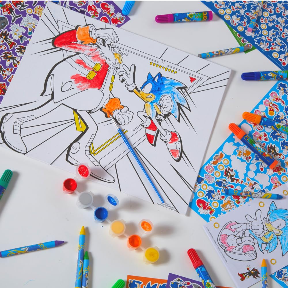 Innovative Designs fourteen markers for fine details in Sonic scenes.