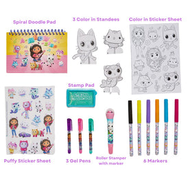 Gabby’s Dollhouse ink pad for stamping on notebooks and crafts