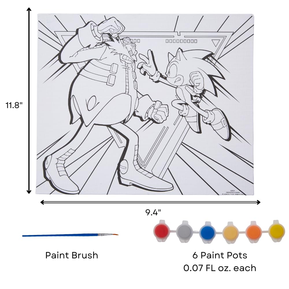 Innovative Designs included paintbrush for precise strokes during coloring.