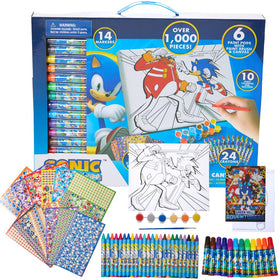Innovative Designs Sonic canvas set ready for color-filled play and creativity.