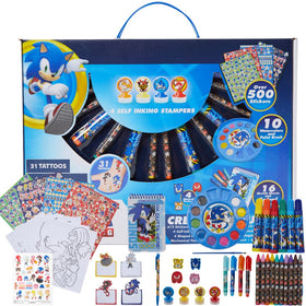 Innovative Designs Sonic stickers pack boosts creativity on water bottles and notebooks.