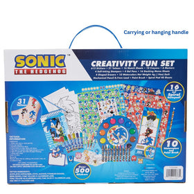 Innovative Designs Sonic watercolors set brings vibrant hues to painting sessions.