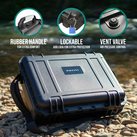 INNVO detachable shoulder strap makes transport easier on hikes