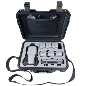 INNVO drone case with custom foam slot keeps DJI Air 3S gear organized and protected