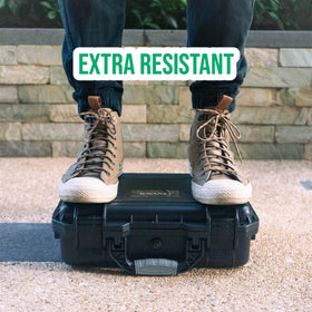 INNVO case features adjustable strap for easy carry