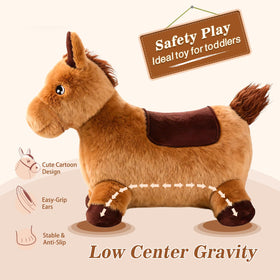INPANY Bouncy Horse suitable for indoor and outdoor use.
