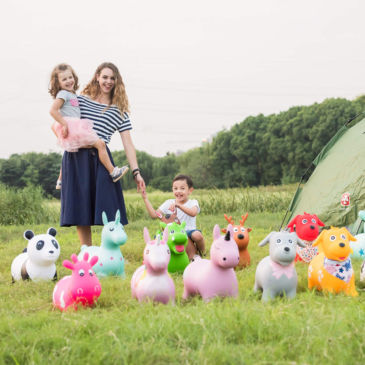 INPANY cow hopper gift box ready for birthday surprise
