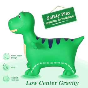 INPANY Dinosaur Hopper side view showcases a vibrant, imaginative buddy for active toddlers.