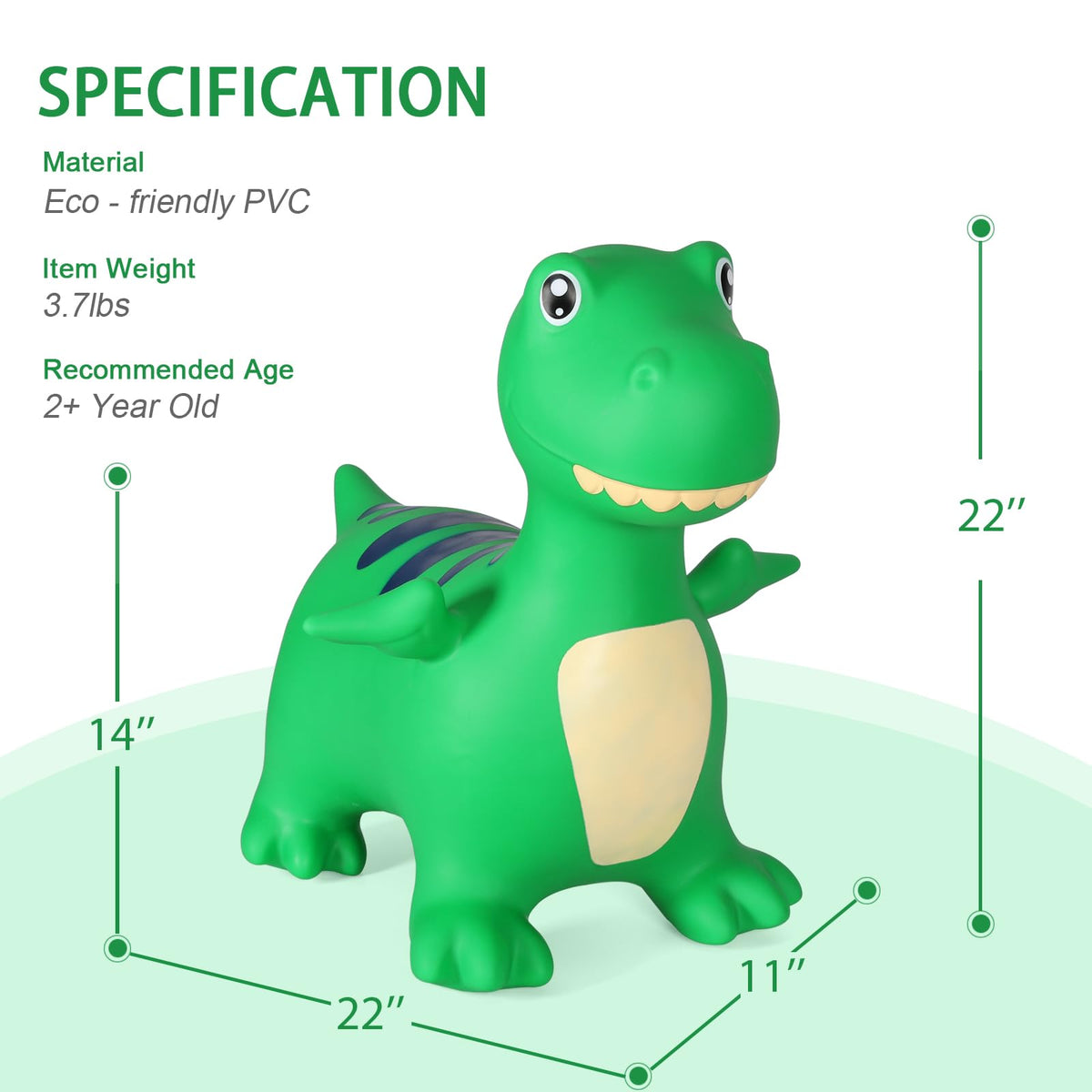 INPANY Inflatable Hopper durable material emphasizes safety and long-lasting bounce in daily use.