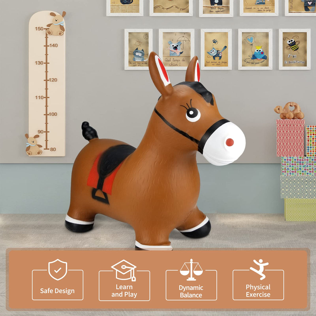 INPANY-ride-on-rubber-bouncer supports imaginative play and safe seating.