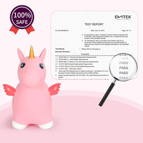 INPANY unicorn hopper for indoor outdoor use—durable and safe.