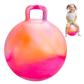 INPODAK Hopper Ball 18-inch with handle boosts balance during active play.
