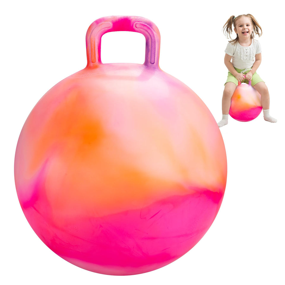 INPODAK Hopper Ball with handle for safe, confident bouncing