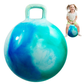 INPODAK Hopper Ball 22-inch handle for secure grip during active play