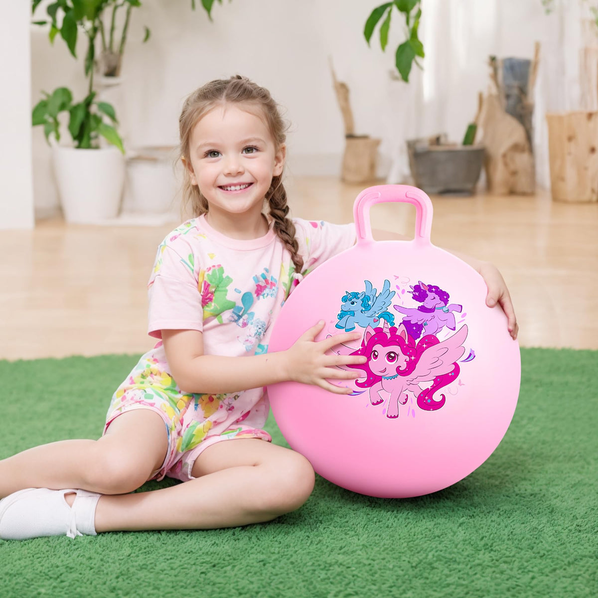 INPODAK Hopper Ball ideal for indoor and outdoor active play.