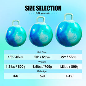 INPODAK Hopper Ball 220 lb weight capacity for confident play