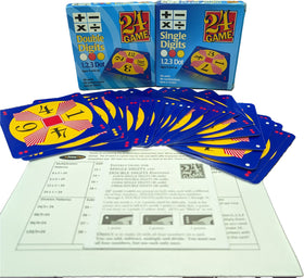 InPrimeTime 24Game single-digit cards boost fast mental math.