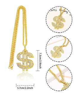 Inrajoper fake gold bracelet, shiny accent for dance nights