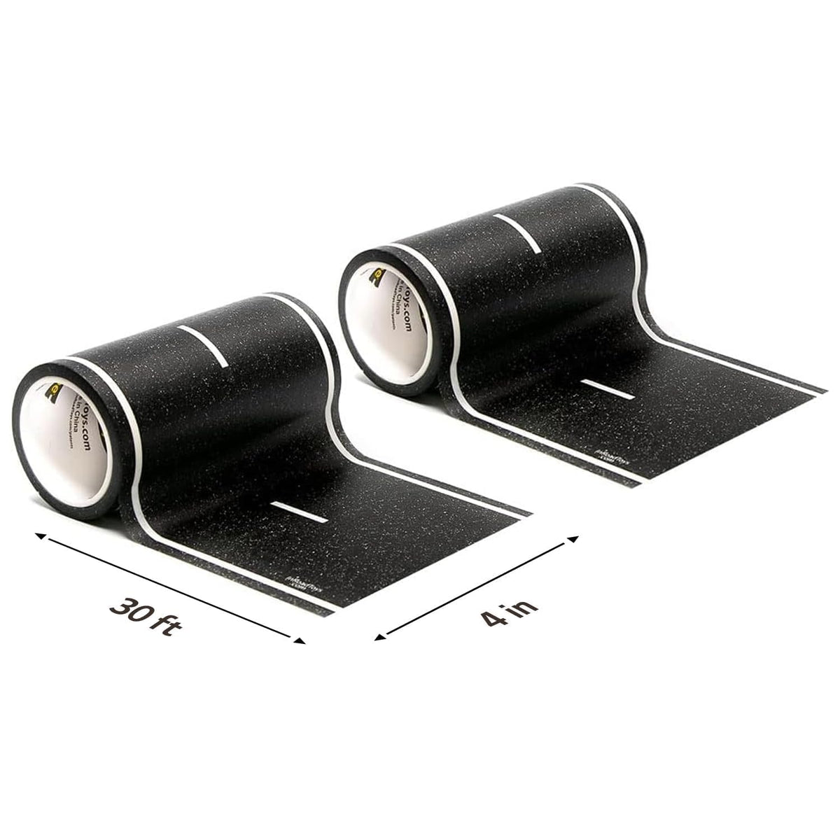 InRoad Toys PlayTape sticks to a flat surface without mess or residue.