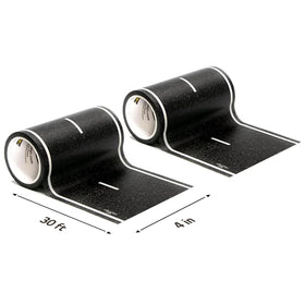 InRoad Toys PlayTape sticks to a flat surface without mess or residue.
