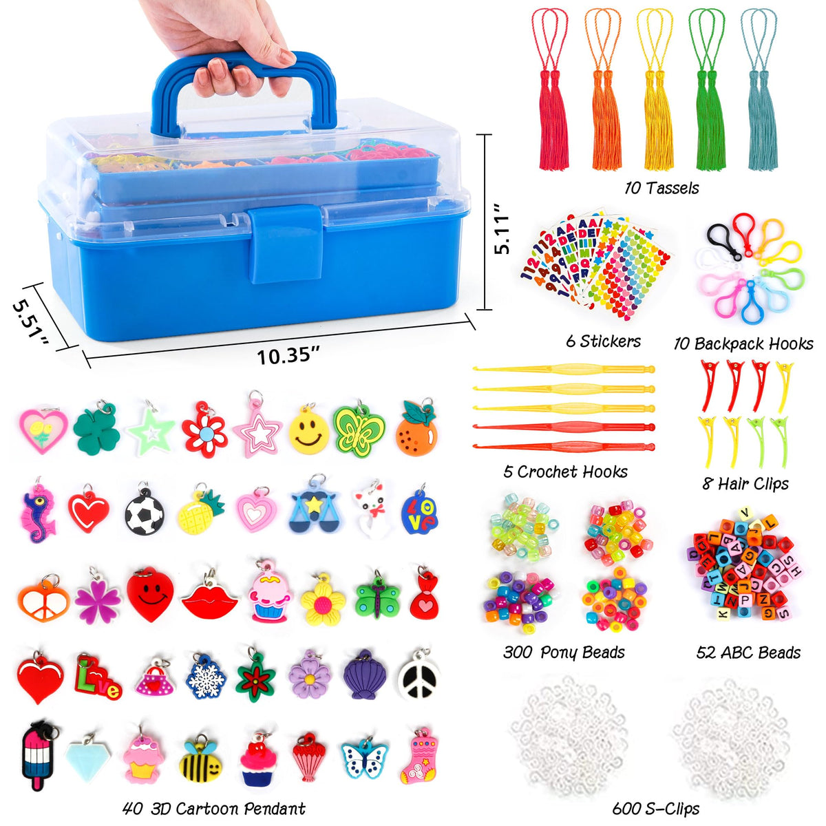 INSCRAFT 28-color palette highlights diverse options for playful loom projects