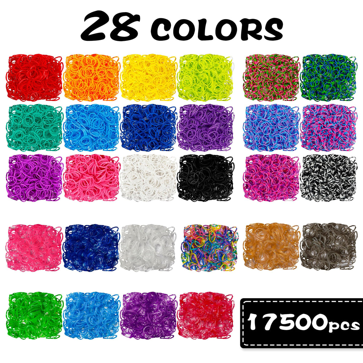 INSCRAFT 28 colors offer vibrant options for bracelets and accessories.