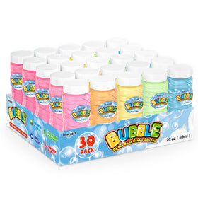 InsCraft bubble bottles with wands in bright colors for kids' outdoor play.