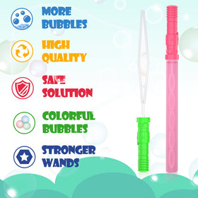 INSCRAFT non-toxic bubble solution supports safe, playful exploration