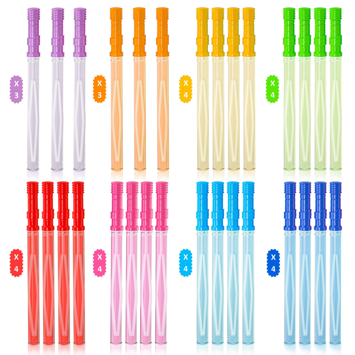 INSCRAFT bubble wand 30-pack box for safe delivery and organized party supplies