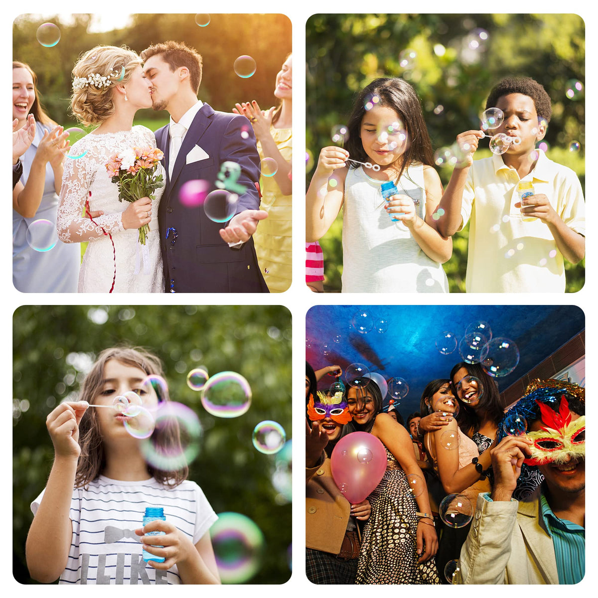 Kids and adults enjoy INSCRAFT bubbles for playful moments