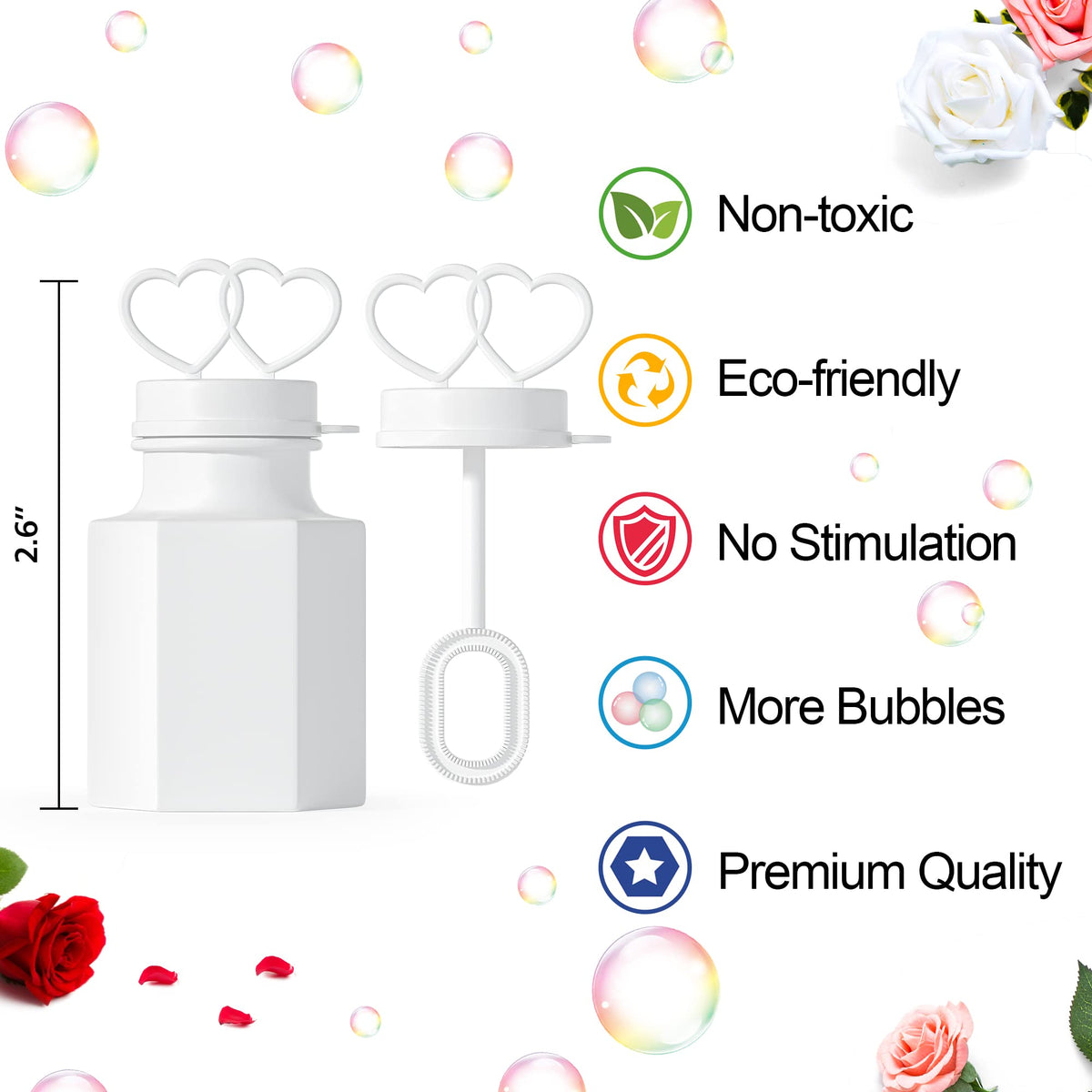 Bulk display of INSCRAFT bubbles ready as wedding or party favors.