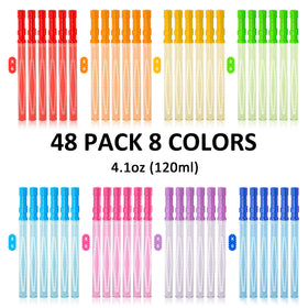 INSCRAFT eight-color bubble solution sparks creative play and long-lasting bubbles.