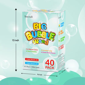 INSCRAFT party favors bubble wands add color to events