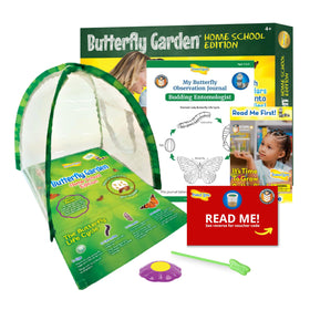 Insect Lore Butterfly Garden dome habitat for clear observation of metamorphosis
