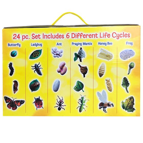 Insect Lore butterfly larva figurine for visual stage sequencing